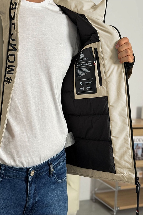 Пуховик Moncler Grenoble Gore-Tex - White Dove
