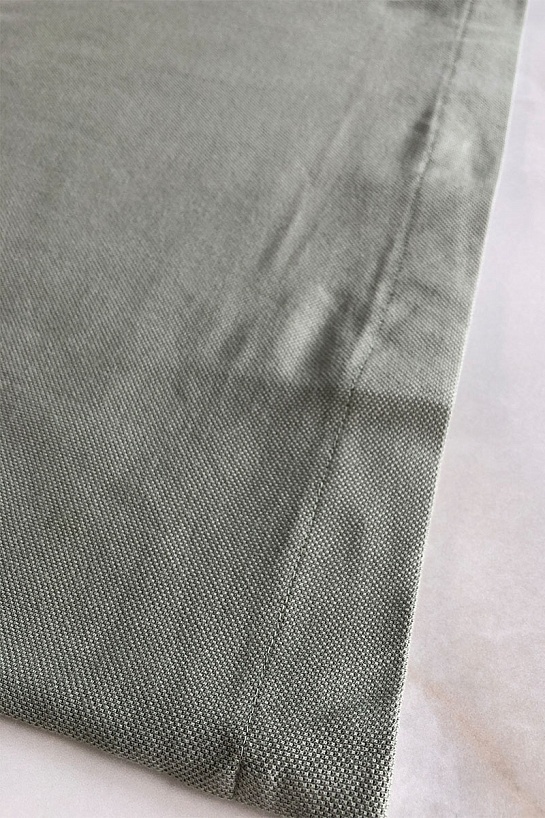 Мужское тёмно-зелёное поло Lacoste Classic Fit