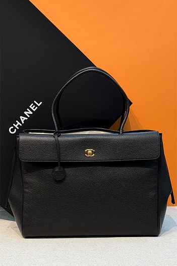 Кожаная сумка Chanel Shopping premium 45x32x17 см   