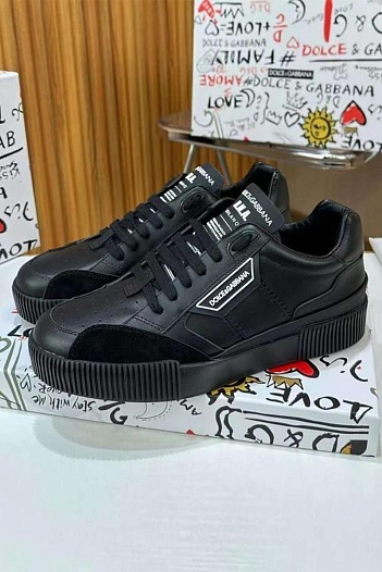 Комбинированные кроссовки Dolce & Gabbana Miami - Black   