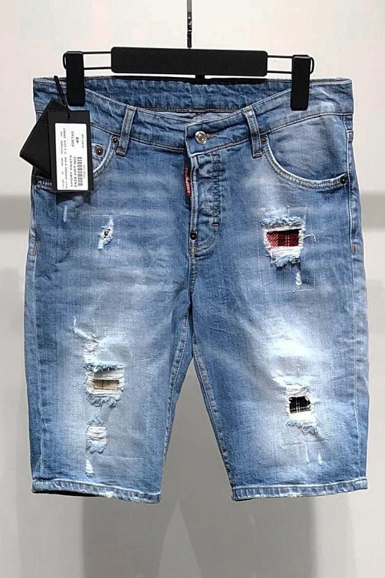 Мужские джинсовые шорты Dsquared2