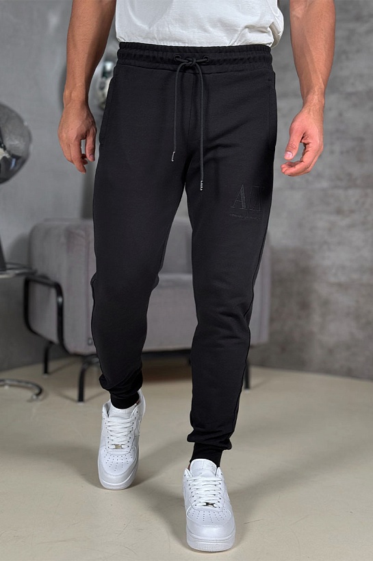 Спортивные штаны Armani Exchange logo-embroidered
