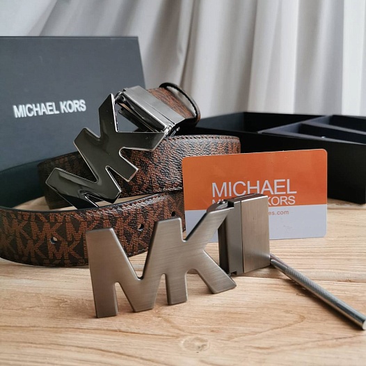 Кожаный ремень Michael Kors (длина 115 см)   