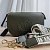 Кожаная сумка Versace Jeans Conture 22x15 см - Green