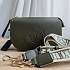 Кожаная сумка Versace Jeans Conture 22x15 см - Green