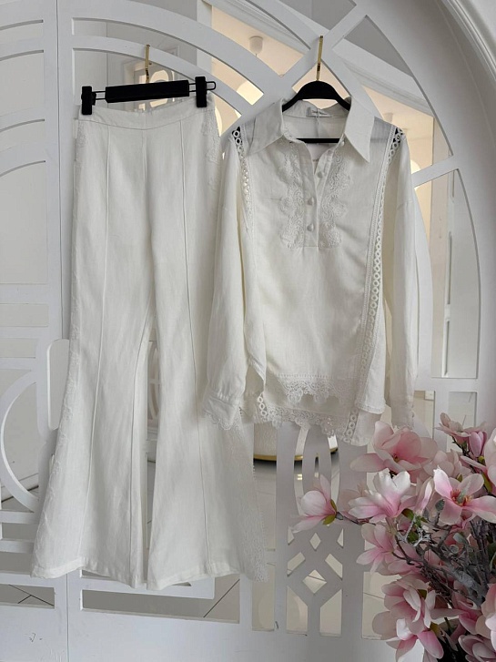 Женский костюм Zimmermann Premium - White