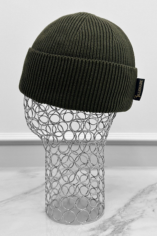 Шапка Billionaire logo-embroidered - Khaki