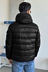 Мужской чёрный пуховик Moncler Pavin