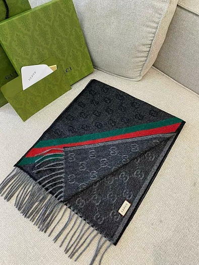 Шарф Gucci GG premium 190x37 см   