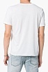 Мужская белая футболка Saint Laurent logo-print