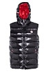 Мужской брендовый жилет Moncler чёрного цвета