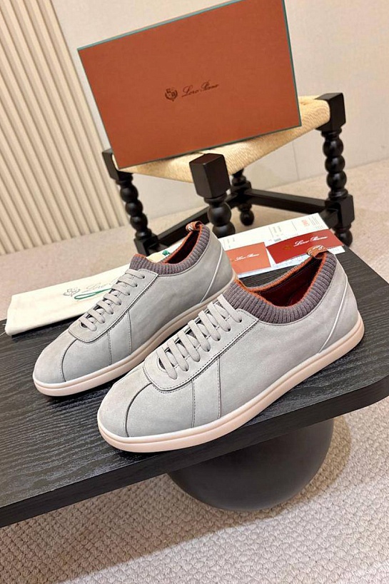 Мужские кроссовки Loro Piana Soho 2.0 Walk - Grey