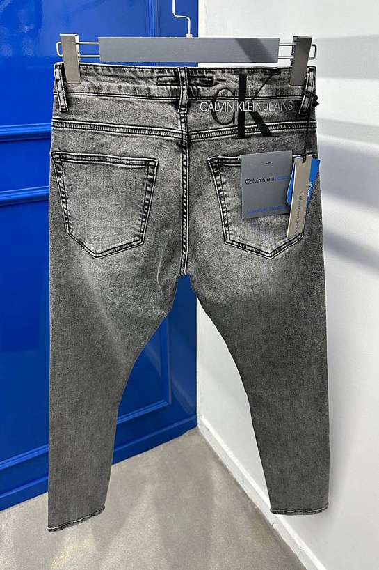 Мужские джинсы Calvin Klein signature selvedge - Dark Grey