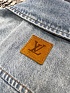 Джинсовая рубашка Louis Vuitton Premium - Dyed Indigo Blue