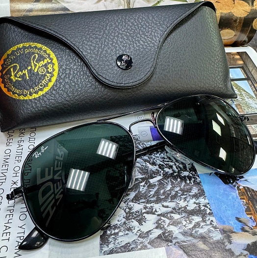 Солнцезащитные очки Ray-Ban Aviator Large Metal   