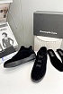 Кроссовки с мехом Ermenegildo Zegna Triple Stitch high-top - Black