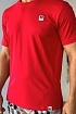 Мужская красная футболка Hugo Boss