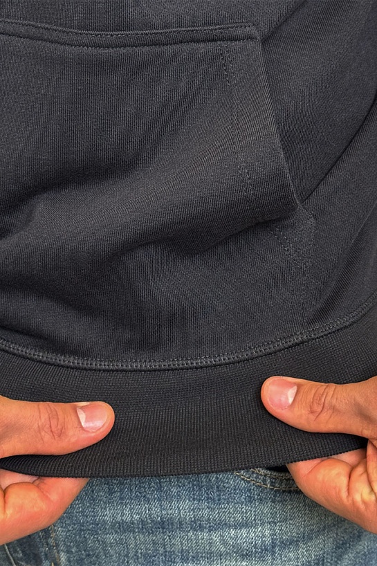 Чёрное оверсайз худи Dior logo-print