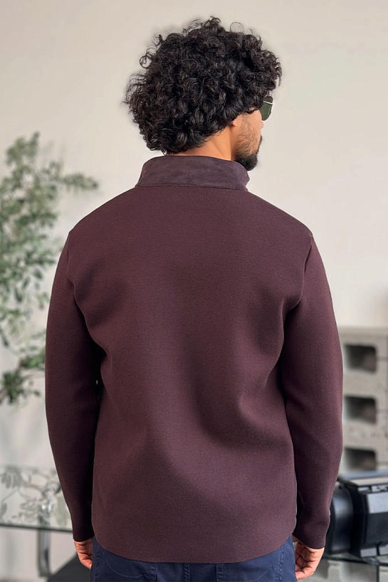 Мужская куртка Loro Piana коричневого цвета