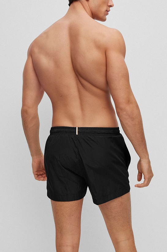 Мужские чёрные шорты Hugo Boss Mooneye