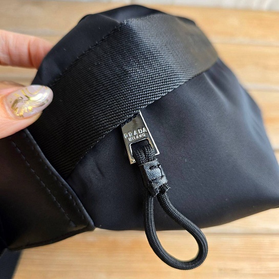 Сумка на пояс Prada 28x15 см - Black