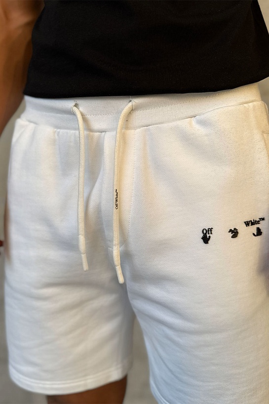 Мужские белые шорты Off-White
