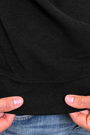 Мужской свитшот чёрного цвета Tommy Hilfiger   