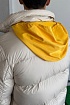 Мужской бежевый пуховик Moncler Katmai