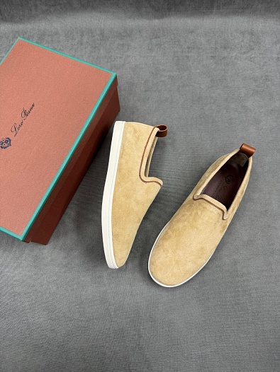 Мужские лоферы Loro Piana Venice Walk - Beige   