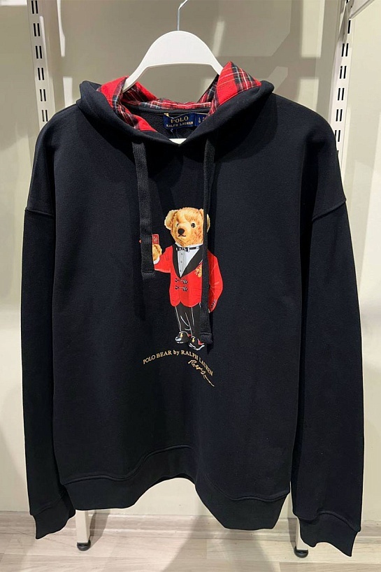 Мужское чёрное худи Роlо Ralрh Lаurеn Lunar New Year