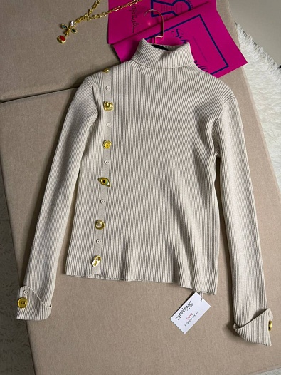 Женская водолазка Schiaparelli premium - Beige   