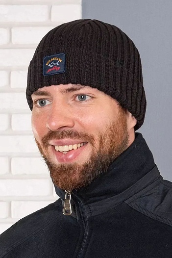 Шапка Paul & Shark logo-badge - Brown   