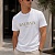 Белая футболка Balmain Paris gold logo-print