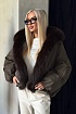 Женский бомбер с натуральным мехом Max Mara premium