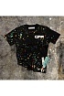 Мужская чёрная футболка Off-White x Marais Splatter print