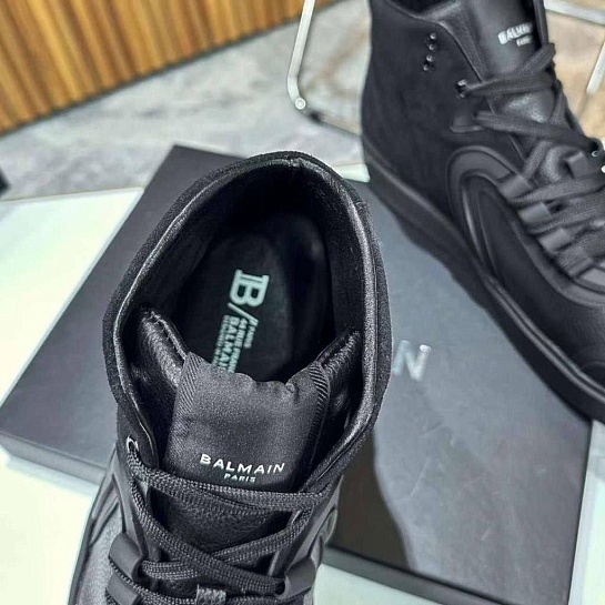 Кроссовки Balmain B-Skate High-Top - Black