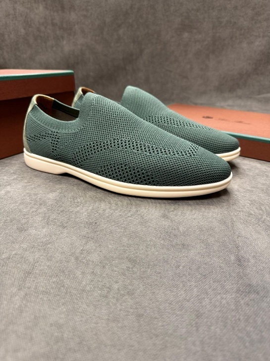 Мужские текстильные лоферы Loro Piana