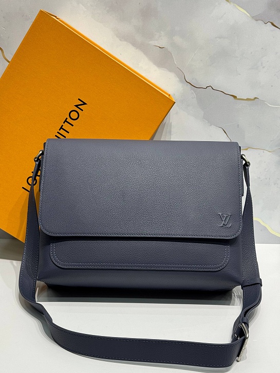 Кожаная сумка Louis Vuitton Speed Messenger premium 33x25x12 см