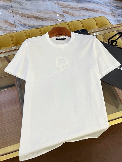 Мужская футболка Dolce & Gabbana Premium - White   