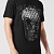 Чёрная футболка со стразами Philipp Plein "Skull"