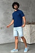 Синее поло Paul & Shark logo-embroidered