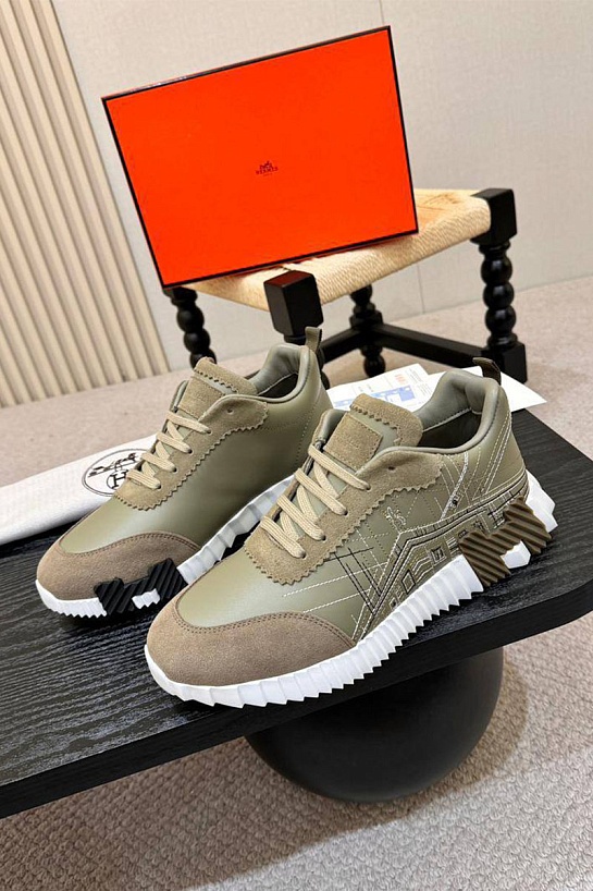 Мужские кроссовки Hermes Bouncing - Beige