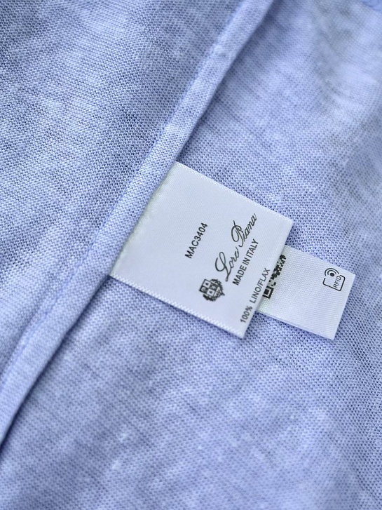 Мужское голубое поло Loro Piana premium