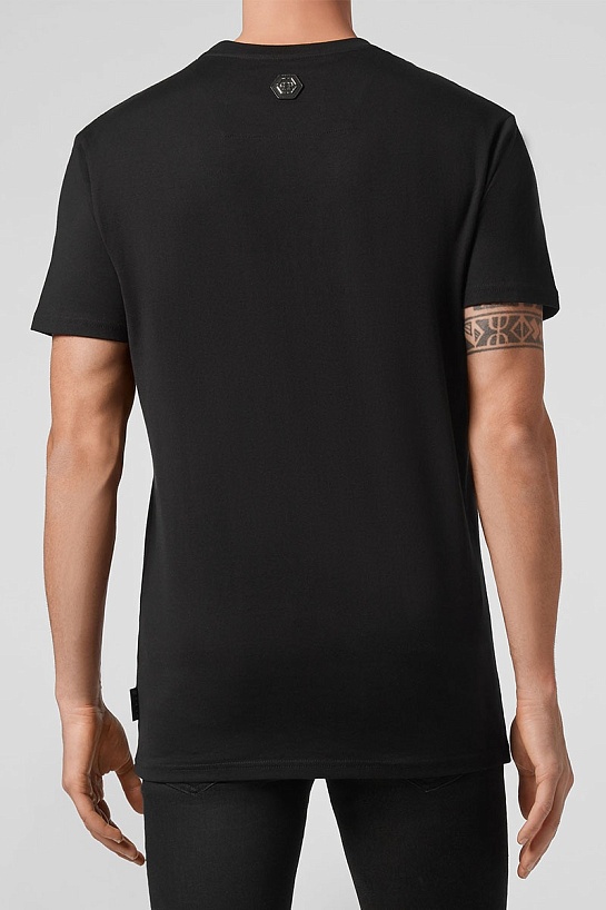 Футболка чёрного цвета Philipp Plein iconic