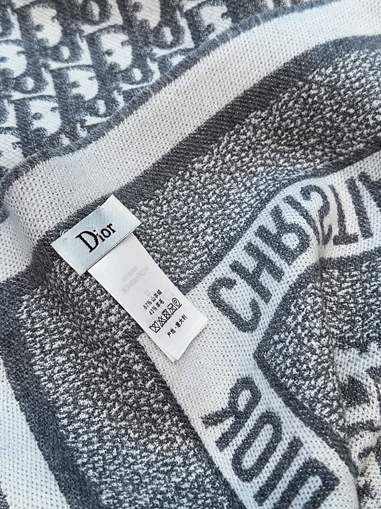 Шарф Dior Oblique Monogram premium 140x140 см