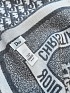 Шарф Dior Oblique Monogram premium 140x140 см