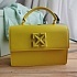 Женская сумка Off-White 1.4 Jitney 22x15 см - Yellow