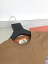 Мужская коричневая футболка Hermes premium