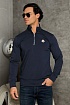 Мужской джемпер Moncler logo-patch - Navy