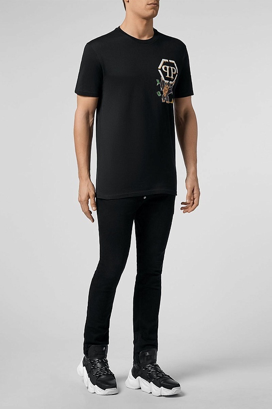 Футболка чёрного цвета Philipp Plein king